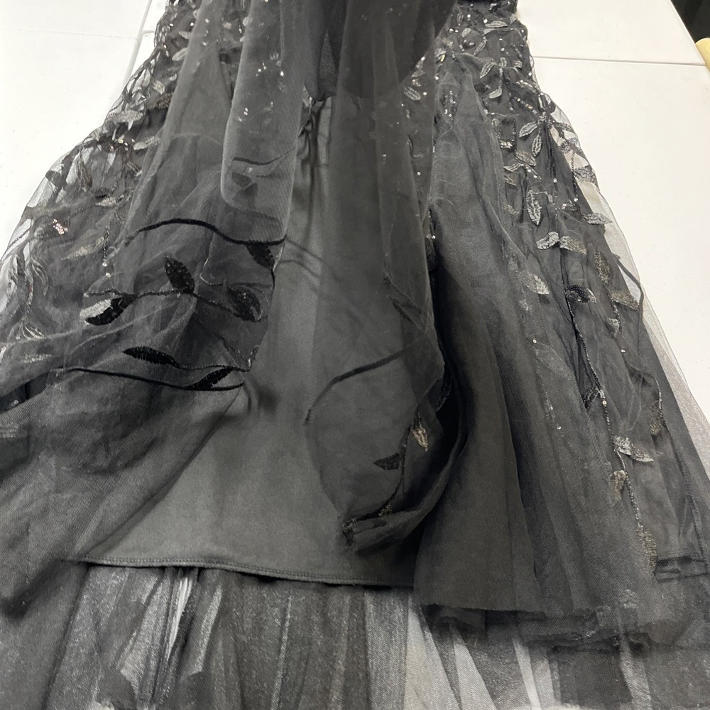 Ever Pretty Dress Womens 3XL Black Sequin Sheer Mesh Overlay Maxi Event Fairy - Picture 11 of 14
